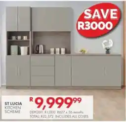 Beares ST LUCIA KITCHEN SCHEME offer
