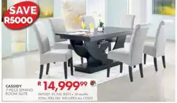 Beares CASSIDY 7-PIECE DINING ROOM SUITE offer