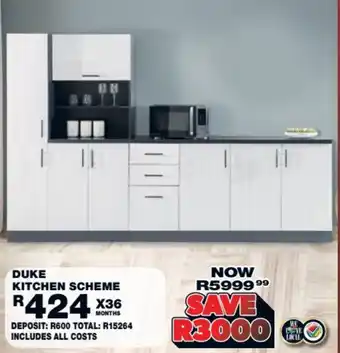 DUKE KITCHEN SCHEME