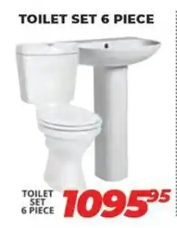Easy Build TOILET SET 6 PIECE offer