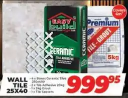 Easy Build Easy Build Ceramic Tile Adhesive offer