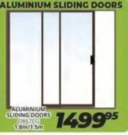 Easy Build ALUMINIUM SLIDING DOORS offer