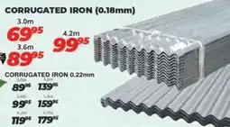 Easy Build CORRUGATED IRON offer