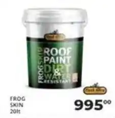 Easy Build Frog Skin Roof Paint offer