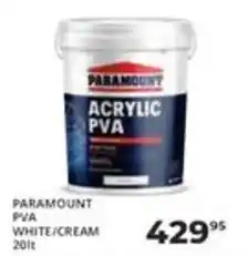 Easy Build PARAMOUNT ACRYLIC PVA offer