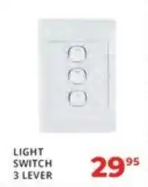 Easy Build LIGHT SWITCH 3 LEVER offer
