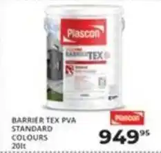 Easy Build Piascon Barrier Tex PVA Standard Colours offer