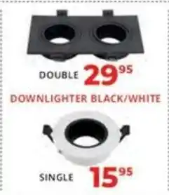 Easy Build DOWNLIGHTER BLACK/WHITE offer