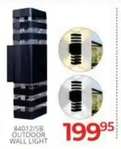 Easy Build 84012/SB OUTDOOR WALL LIGHT offer