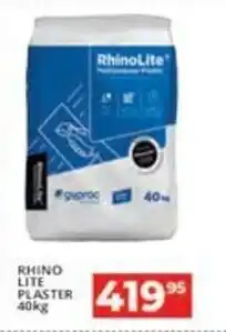Easy Build RhinoLite Plaster offer