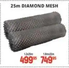 Easy Build 25m DIAMOND MESH offer