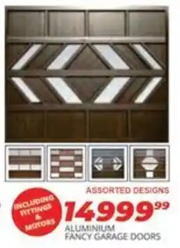 ALUMINIUM FANCY GARAGE DOORS Assorted