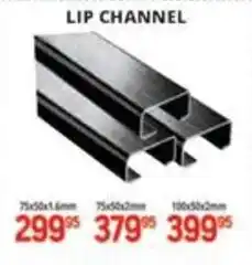 Easy Build LIP CHANNEL offer