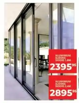 Easy Build ALUMINIUM SLIDING DOORS offer