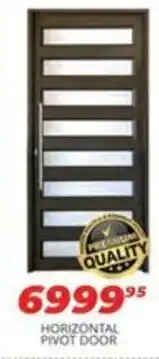 Easy Build HORIZONTAL PIVOT DOOR offer