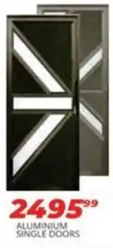 Easy Build ALUMINIUM SINGLE DOORS offer