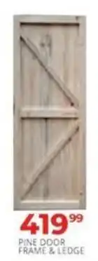 Easy Build PINE DOOR FRAME & LEDGE offer