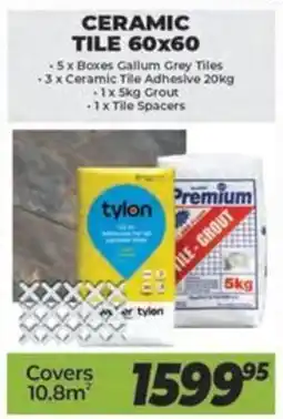 Easy Build Ceramic Tile 60x60 offer