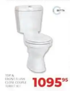 Easy Build Betta Top & Front Flush Close Couple Toilet Set offer