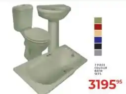 Easy Build 7 PIECE COLOUR BATH SETS offer