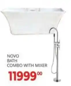 Easy Build NOVO BATH COMBO WITH MIXER offer