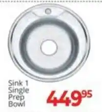 Easy Build Sink 1 Single Prep Bowl offer