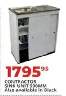 Easy Build CONTRACTOR SINK UNIT 900MM offer
