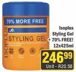 J&E Cash and Carry Isoplus Styling Gel offer