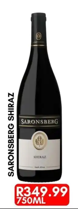 Saronsberg Shiraz
