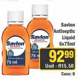 J&E Cash and Carry Savlon Antiseptic Liquid offer