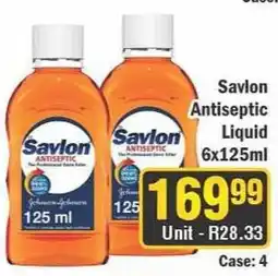 J&E Cash and Carry Savlon Antiseptic Liquid offer