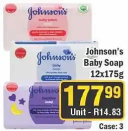 J&E Cash and Carry Johnson's Baby Soap offer