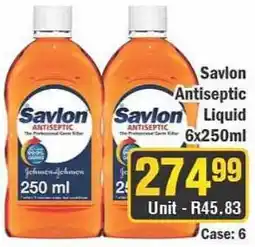 J&E Cash and Carry Savlon Antiseptic Liquid offer