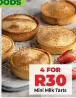 Food Lover's Market Mini - milk tarts offer