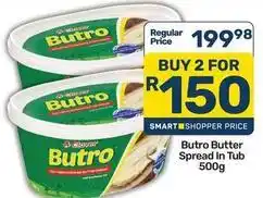 Pick n Pay Butro - butter spread in tub offer