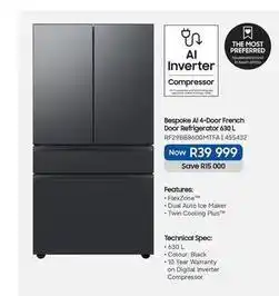 Makro Samsung - bespoke ai inverter compressor offer