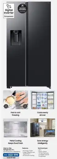 Makro Samsung - side-by-side refrigerator offer