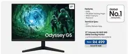 Makro Samsung - odyssey g5 gaming monitor ls27cg550euxen offer