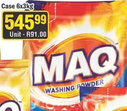 J&E Cash and Carry MAQ Washing Powder offer