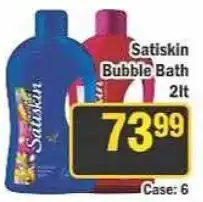 J&E Cash and Carry Satiskin Bubble Bath offer