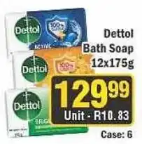 J&E Cash and Carry Dettol Bath Soap offer