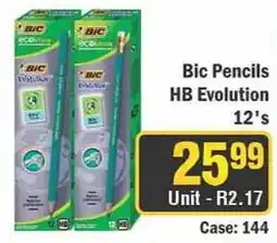 J&E Cash and Carry Bic Pencils HB Evolution offer