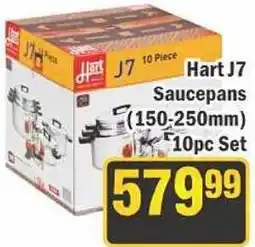 J&E Cash and Carry Hart J7 Saucepans offer