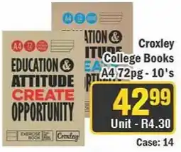 J&E Cash and Carry Education & Attitude Create Opportunity Exercise Book offer