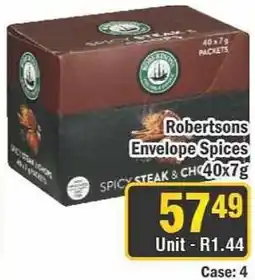 J&E Cash and Carry Robertsons Envelope Spices offer