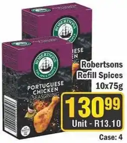 J&E Cash and Carry Robertsons Refill Spices offer