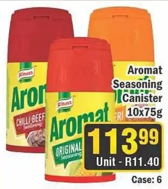 J&E Cash and Carry Aromat Seasoning Canister offer