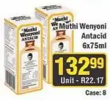 J&E Cash and Carry Muthi Wenyoni Antacid offer