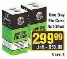 J&E Cash and Carry One Day Flu Cure offer