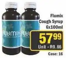 J&E Cash and Carry Flumix Cough Syrup offer